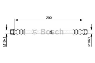 BOSCH 1987476061 Bremsschlauch