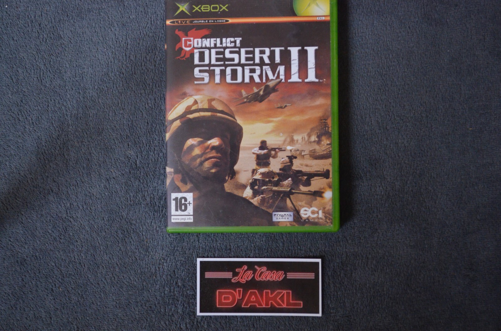 Conflict : Desert Storm II 2 sans notice sur Xbox Classic 1st gen - FR TBE lire