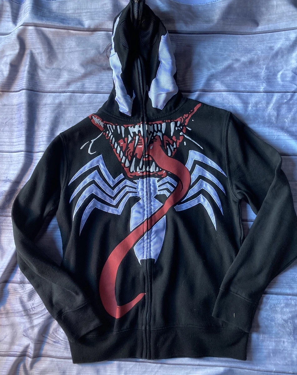 Venom zip up sales face hoodie