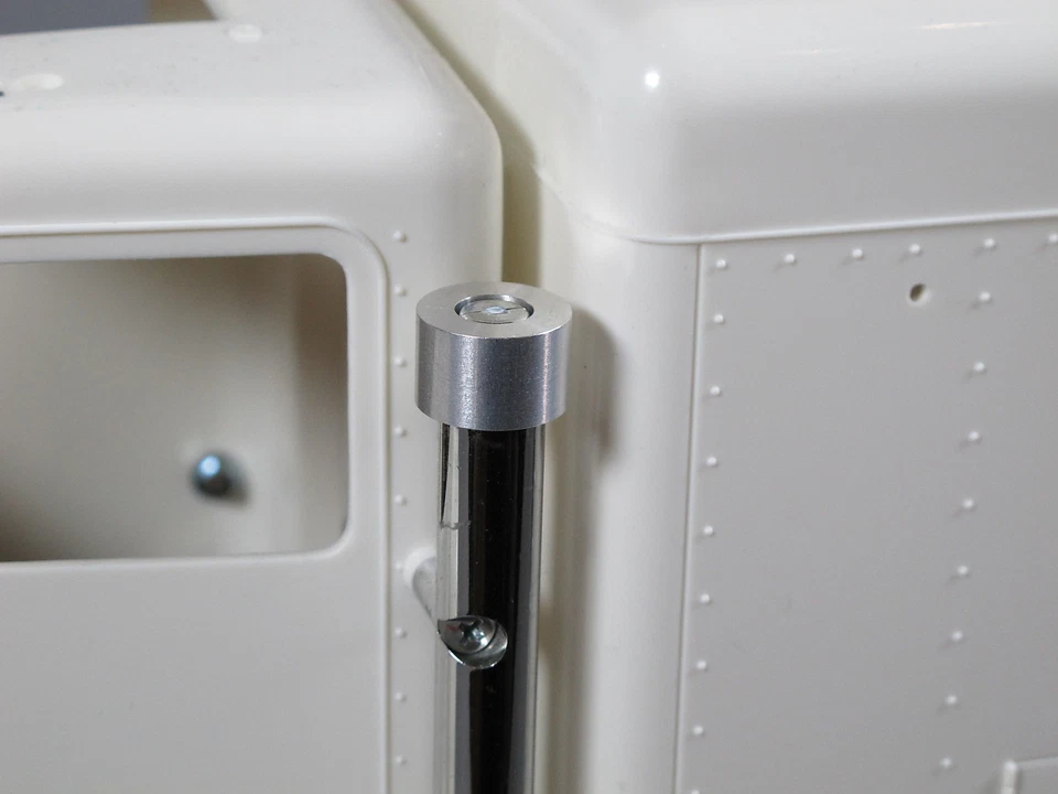 Aluminum Pair Exhaust Pipe Stack Adapter Tamiya 1/14 King Hauler Truck - Image 3 of 3