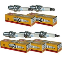5X Original NGK ZüNdkerzen BKUR6ET-10 FüR Mercedes-Benz Seat Skoda Audi VW