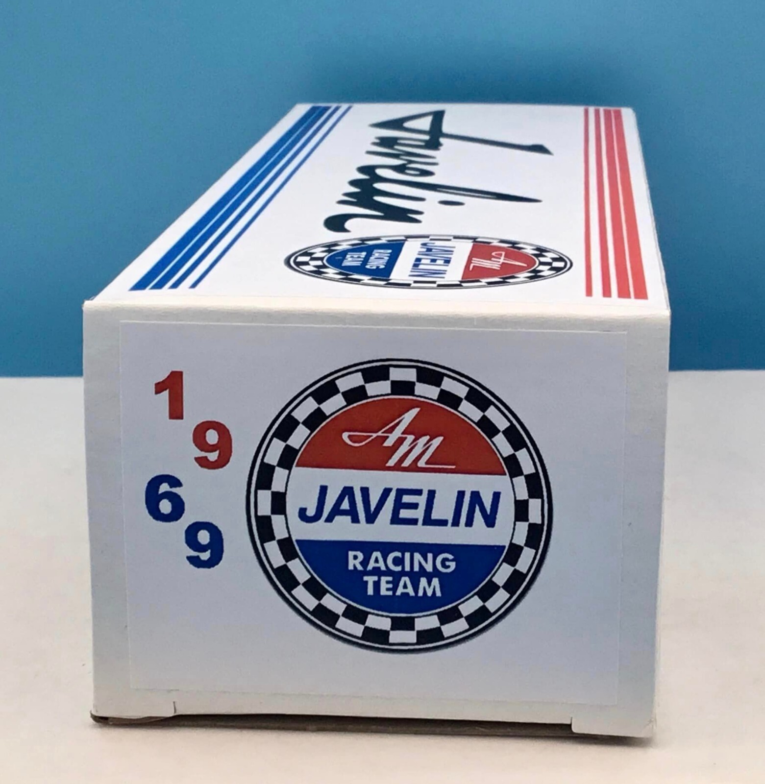 1969 AMC Javelin RWB / BWR Combo Racing Team Custom Promo Model BOX ...