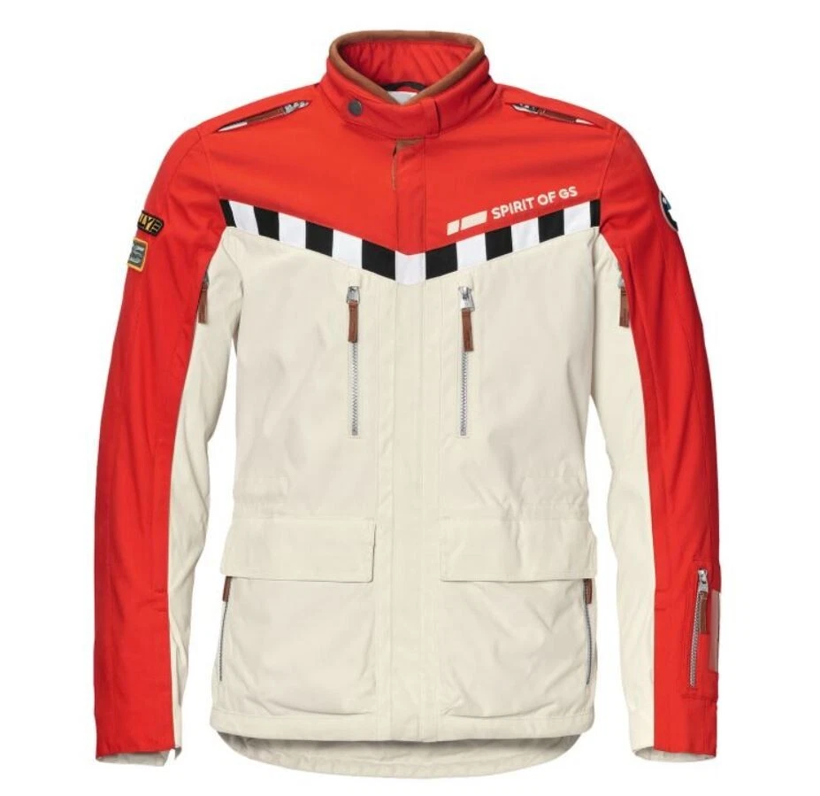 Original BMW Motorrad Jacke GS Adrar Herren Rot Größe 54 