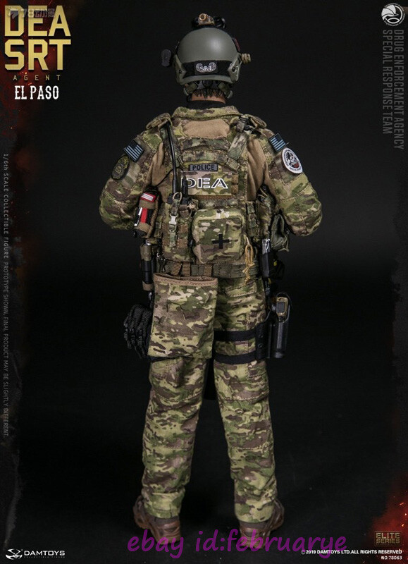 Damtoys 1/6 78063 Special Response Team DEA SRT Agent El Paso