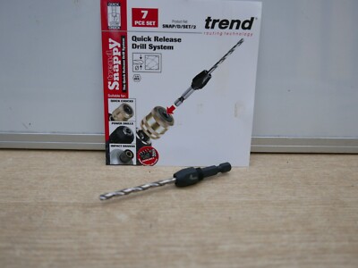 TREND SNAP/D/4MM 4MM HSS BOHRER ADAPTER 1/4'' SECHSKANTSCHAFT