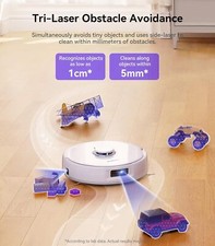 NARWAL Freo X Ultra Robot Vacuum and Mop Combo 8200Pa Robotic Cleaner Self-Empty 7