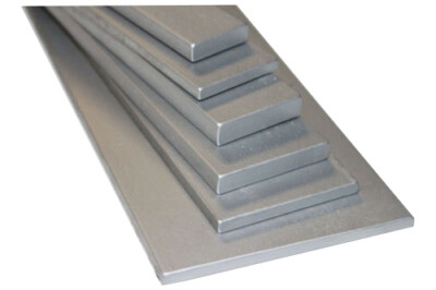 Flachstahl Bandstahl Stahlplatten verzinkt S235JR Länge 1000mm (100cm) 
