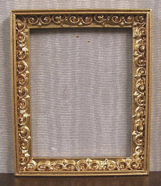 EMPTY PICTURE FRAME ~ Jim Coates~ Dollhouse Miniature ~ 1:12 scale ~ Room Box