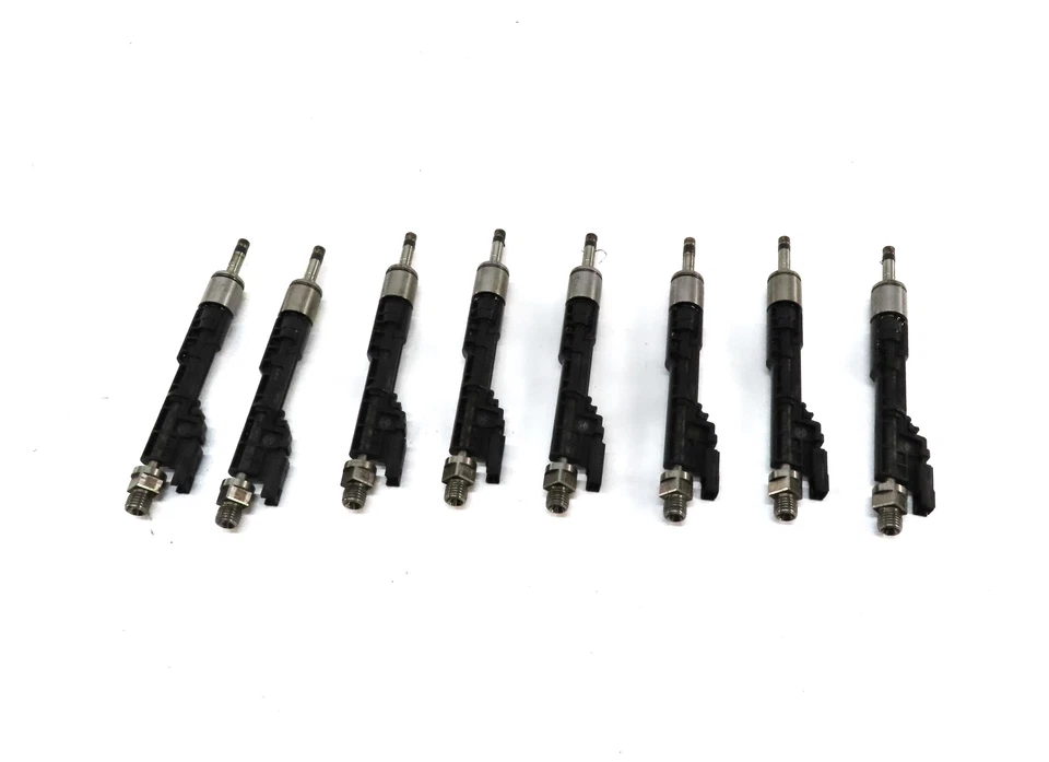 BMW 650i 750i M5 M6 2012-2014 (F01 F07 F10 F12) 4,4 L N63 S63 juego de inyectores de combustible 8 Foto 2 de 4