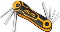 Ingco Taschen InbusschlüSsel Satz 8-Tlg 2-8 Mm Chrom Vanadium