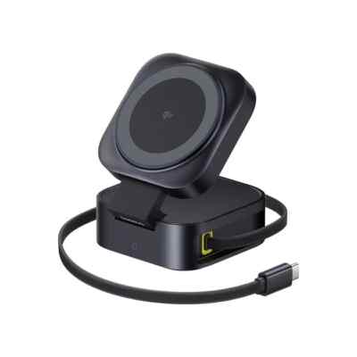 Baseus Qi2 15W Magnetic Wireless Charger 67W 2-in-1 Phone Laptop Fast Charging D