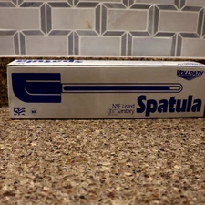 Vollrath 52013 White 13-5/8" Flexible Plastic Blade Spatula Box Of 6