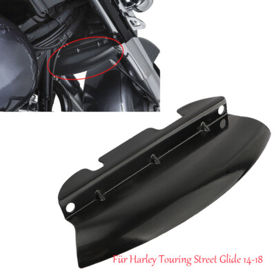 Triple Tree Air Heat Deflector Trim Shield Für Harley Touring Street Glide 14-18