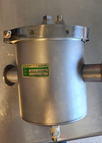 Key High Vacuum Products MODEL NO. WCT-6-150-37191 - Picture 4 of 5