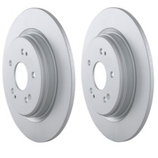 Bosch QuietCast Pair Set of 2 Rear 310mm Disc Brake Rotors For Acura RDX 19-23