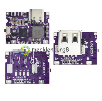 3.1A 5V Type-C USB Boost Converter Step-Up Power Module IP5310 Mobile Power Bank
