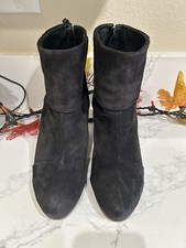Rag and Bone Black Suede Ankle Boots 36 US 6 stylish