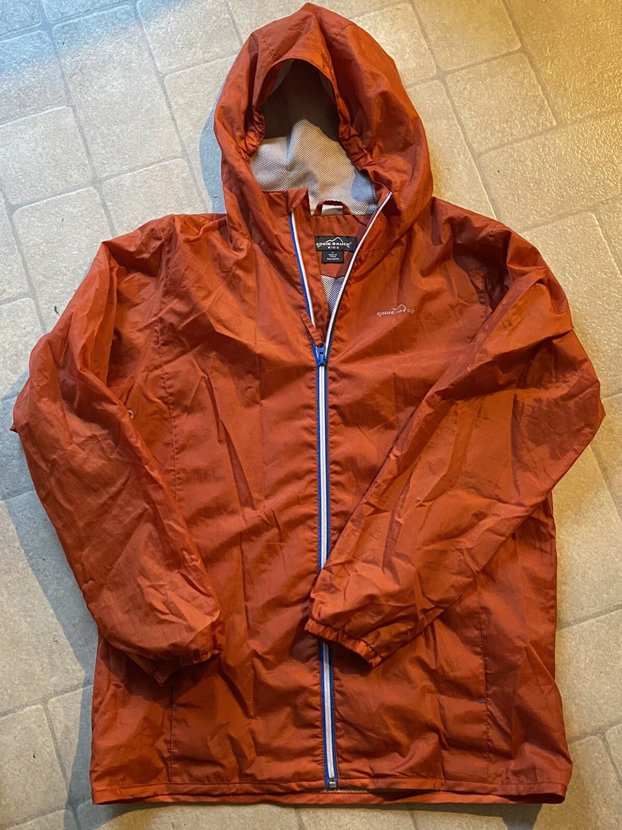 EDDIE BAUER KIDS Boys Size XL Hooded Weather Edge Rain