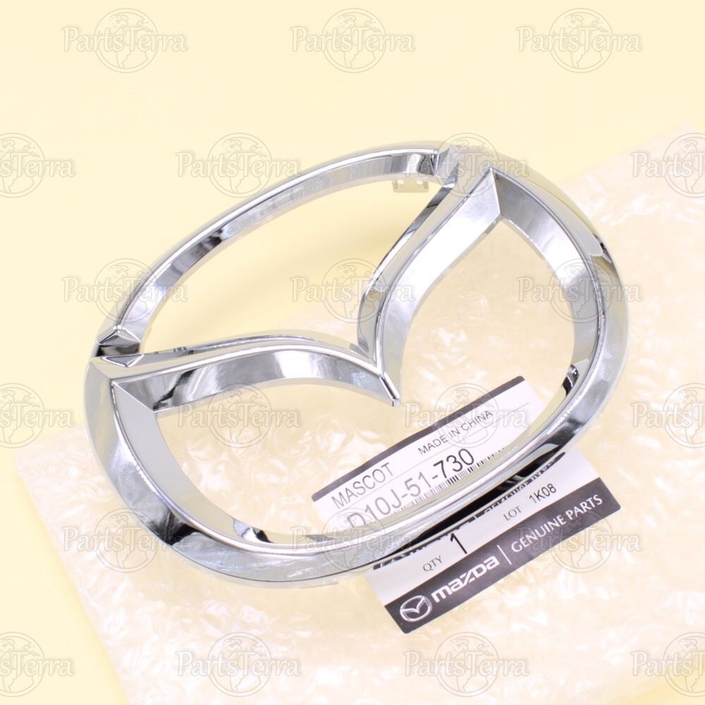 OEM Mazda Grille Mascot Chrome Emblem MAZDA 3 CX-3 w/o Adaptive