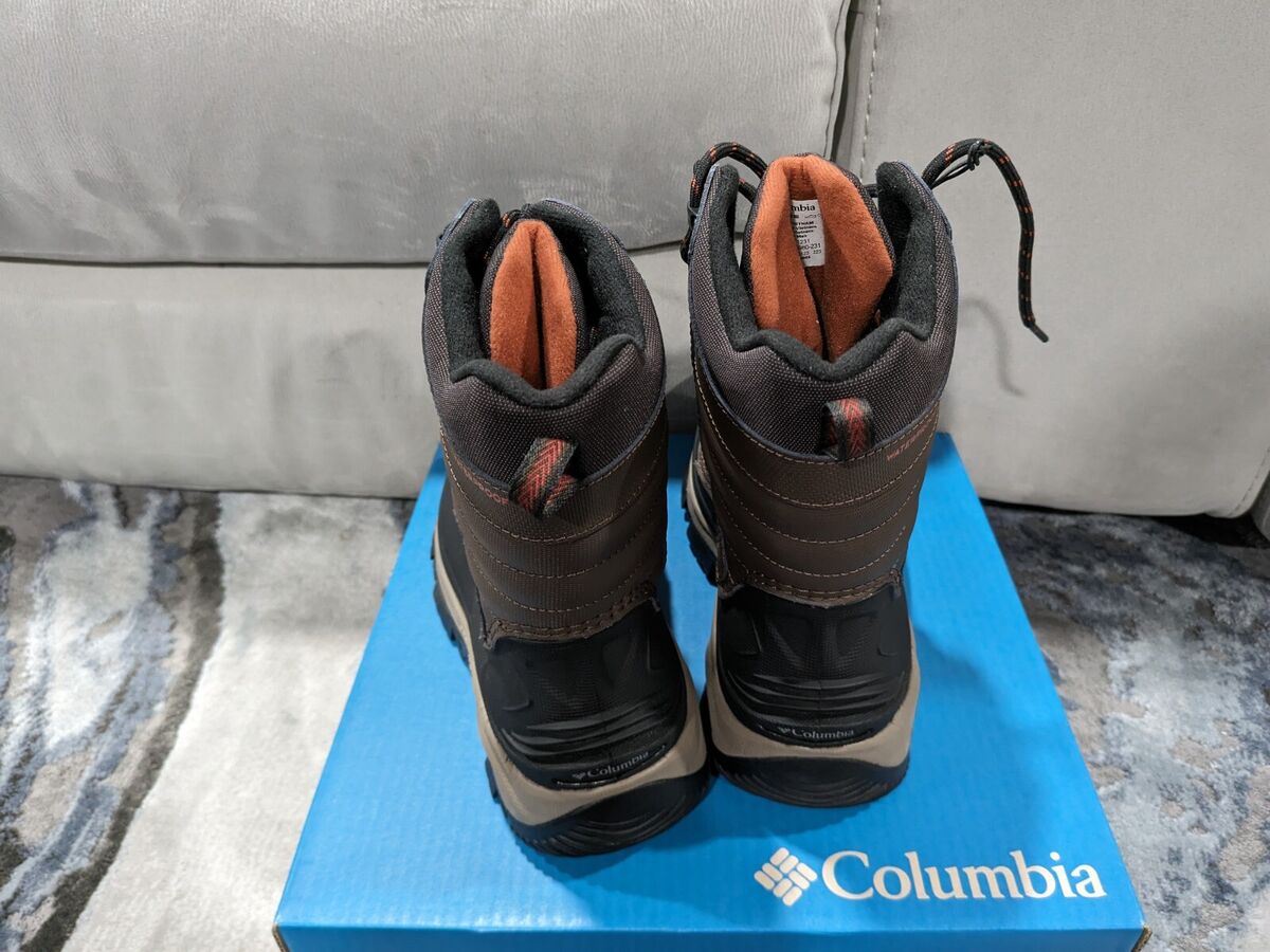 Columbia Mens Bugaboot III Water Proof Leather Snow Boots 8 Columbia Mens Bugaboot III Water Proof Leather Snow Boots 8