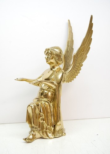 Ángel arrodillado grande de latón fundido para tu Tabor, Tabernáculo o custodia (2000X) - Imagen 4 de 12