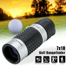 7x18 Golf télémètre monoculaire télémètre viseur jumelles télescope de poche