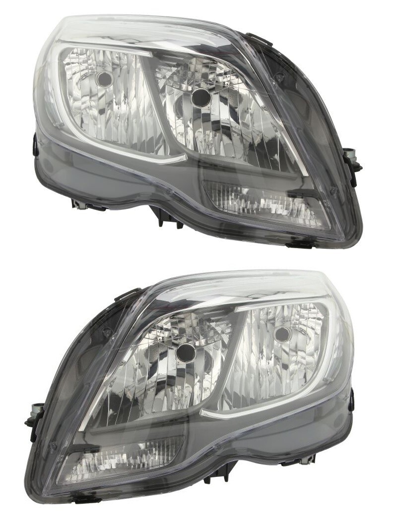 Optiques de phares avant H7 H15 pour SUV Mercedes GLK X204 2012 2013 2014 2015