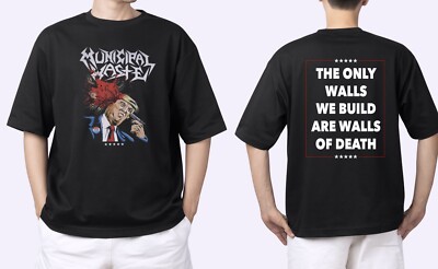 Municipal Waste Dump Donald Trump 2 SIDES black T-shirt S to 45Xl