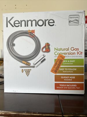 #ad Kenmore Natural Gas Conversion Kit 71 34562 34562 New In OPENED $34.99