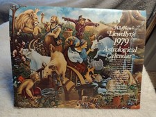 Llewellyn's 1979 Astrological Calendar Sun Signs Vintage Horoscopes Stars