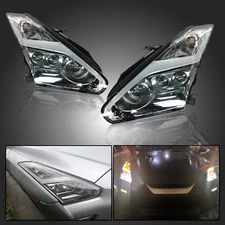 LED Headlights DRL Projector Headlamps LH&RH For 2008 2012 2013+ Nissan R35 GTR