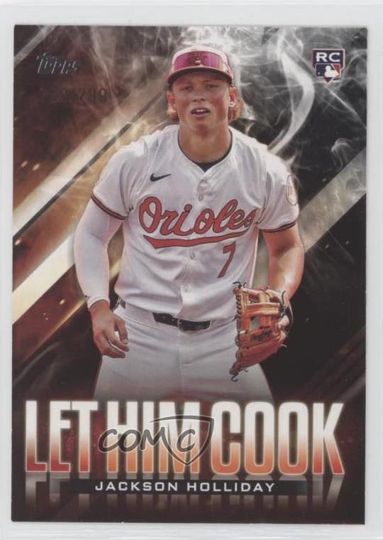 2024 Topps Update Let Him Cook Black /299 Jackson Holliday #LHC-25 Rookie RC uk2