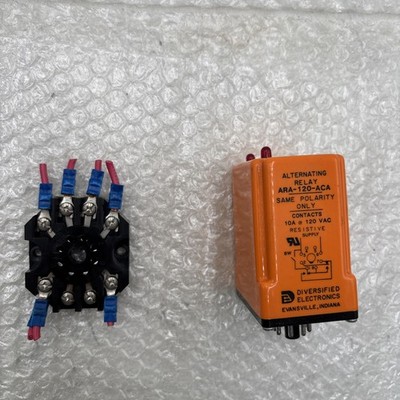 Diversified Electronics ARA-120-ACA Alternating Relay 8-Pin, 10A @ 120VAC