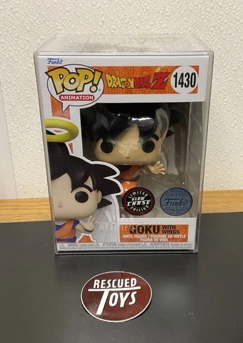 Dragon Ball Z Goku With Wings #1430 CHASE Glow Special Edition Funko Pop! Vinyl
