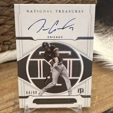2022 National Treasures Tim Anderson Signatures Auto Autograph 04/99 - MINT