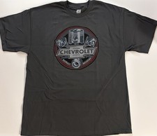 Chevrolet Pistons Circle Logo Detroit Michigan T-shirt New Chevrolet Pistons Circle Logo Detroit Michigan T-shirt New