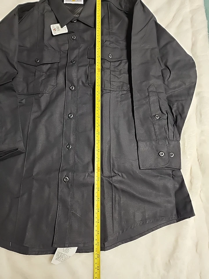 Mens Large 30/31 Flying Cross LAPD NAVY Long Sleeve Uniform Shirt - Image 3 of 4