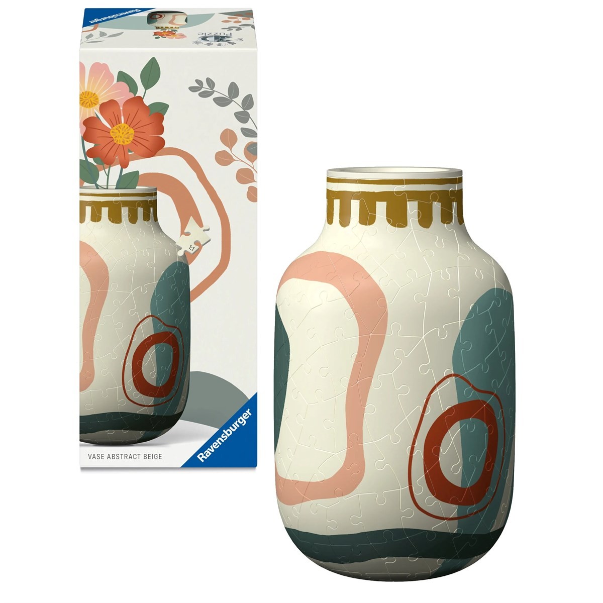 Ravensburger, Vase Abstract Beige 3D Jigsaw, Jigsaws & Puzzles, Art, Gift - Image 3