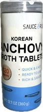 Korean Anchovy Broth Tablets 120 Tablets Sauce R.O.K 12.7oz (360g) All In One