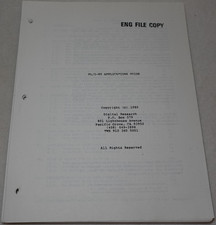 PL/I-80 Applications Guide 1981 Digital Research Vintage Computer Publication