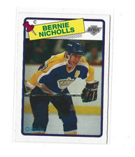1988-89 O-Pee-Chee #169 Bernie Nicholls NMMT
