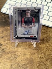 Topps F1 Chrome 2025 Oliver Bearman HAAS F1 Rookie Autograph Card CAC-BEA