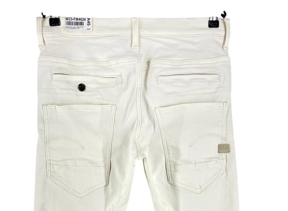 Jean Slim Stretch D-Staq 3D Pour Hommes G-Star Raw Taille W30 L32 - Photo 4/4