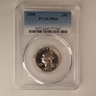 1938 Washington Proof Quarter - PCGS PR66 - FREE SHIPPING!