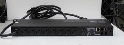 CyberPower PDU41002 8-Outlets 1U Rackmount Switched Power Distribution Unit PDU
