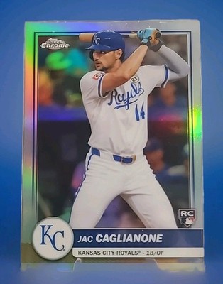 Jac Caglianone 2026 Topps Series 1 Flagship EXCLUSIVE RC Rookie Rainbow Foil 80