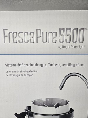 Fresca Pure 5500 Royal Prestige Water Filtration System New