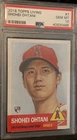 2018 Topps Living Shohei Ohtani Rookie PSA 10 Gem Mint #7