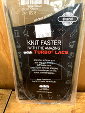 Skacel Addi Turbo Lace Circular Knitting Needle Size 8, 24", Knit Faster, NIP