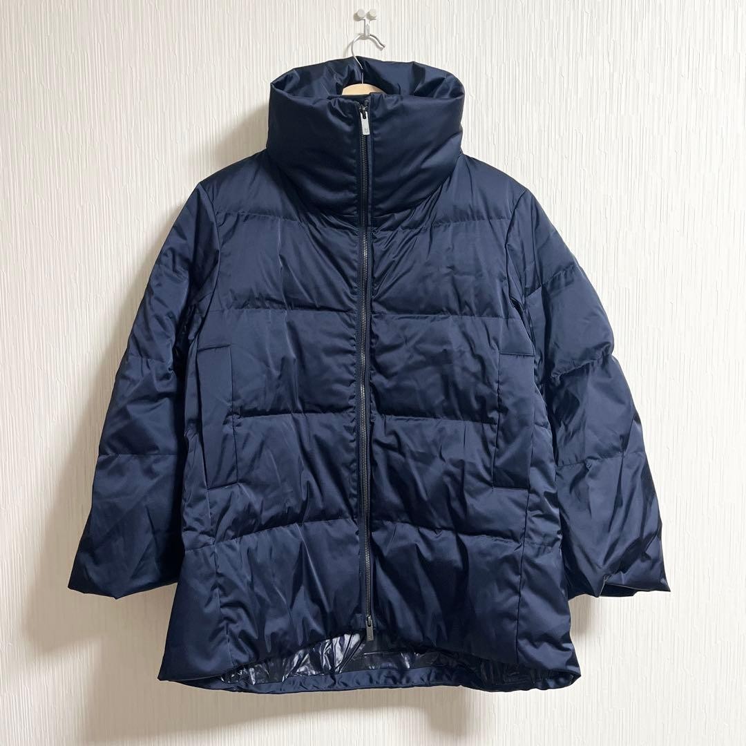 UNIQLO +J Down Jacket Volume Double Zipper Polyester Navy Blue Size:S/US:XS Auth thumbnail 23